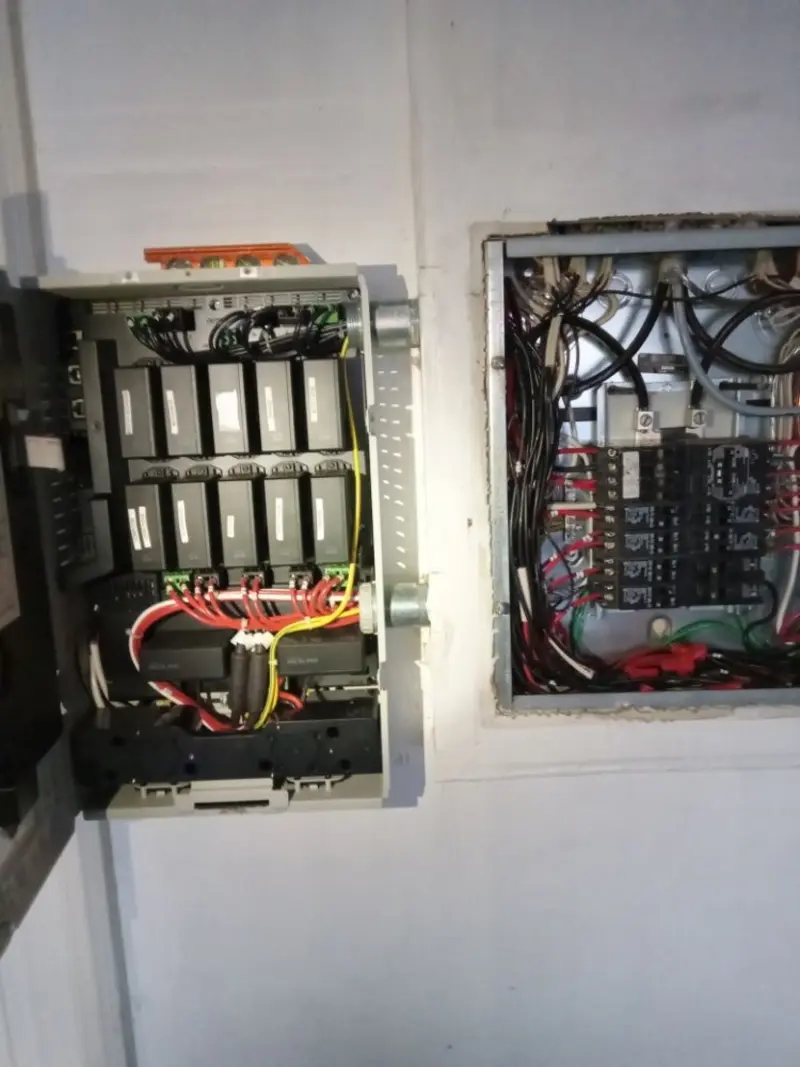 Electrical panel upgrade completed for Carbon Monoxide Detector Installation in Sullivan